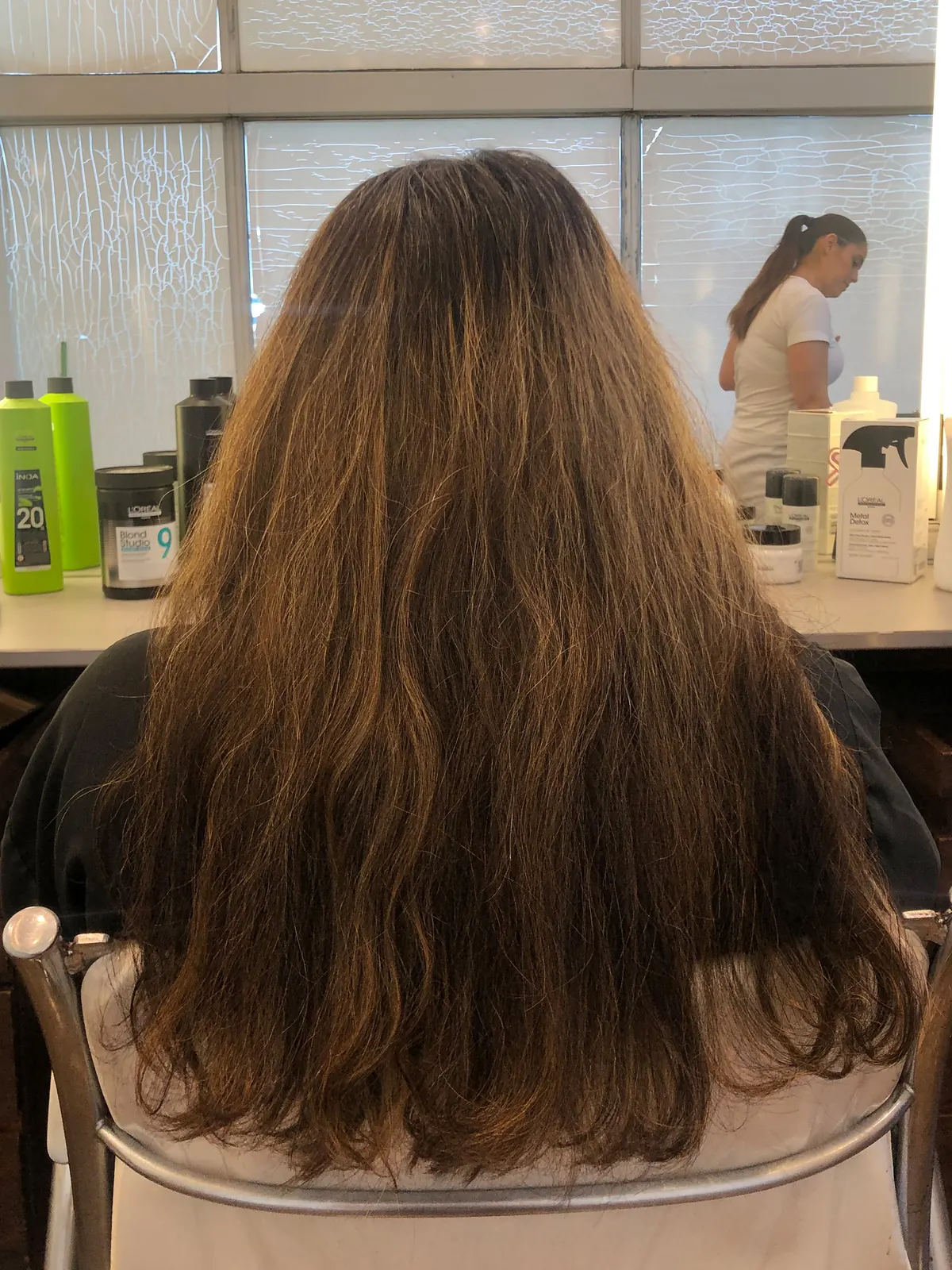 antes-site-caroline-ebling Antes: cabelo castanho longo antes da coloração